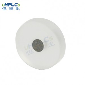 恒譜生超高壓PCTFE液相色譜耗材不銹鋼在線過濾器篩板，OD6.4*ID1.6*H1.6