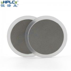 恒譜生HPLC在線過濾器PCTFE不銹鋼篩板液相色譜濾膜，OD22.4*ID19.0*H1.6